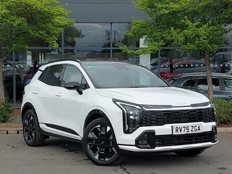 Kia Sportage 1.6T Gdi Hev Gt-line S White