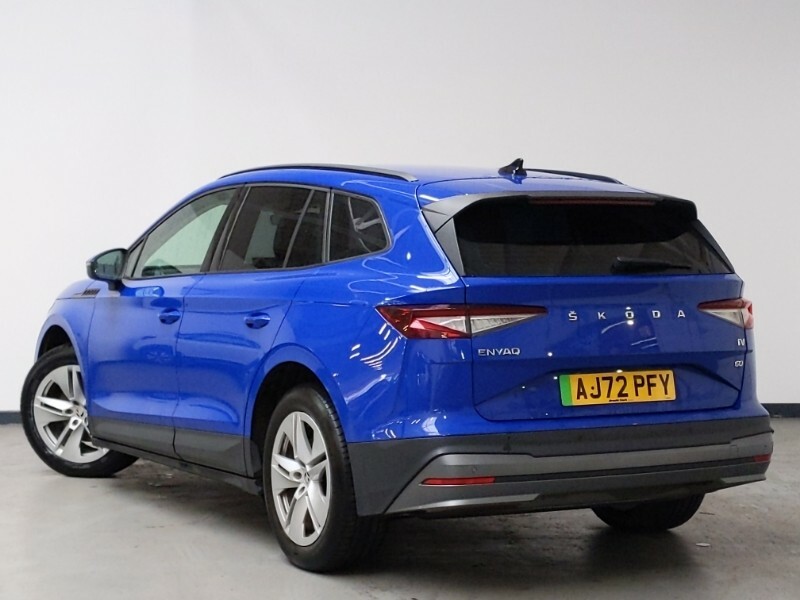 Skoda ENYAQ 132Kw 60 Loft 62Kwh 120Kw AJ72PFY Blue #2