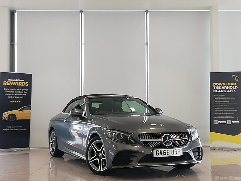 Mercedes-Benz C Class C200 Amg Line Premium 9G-tronic Grey