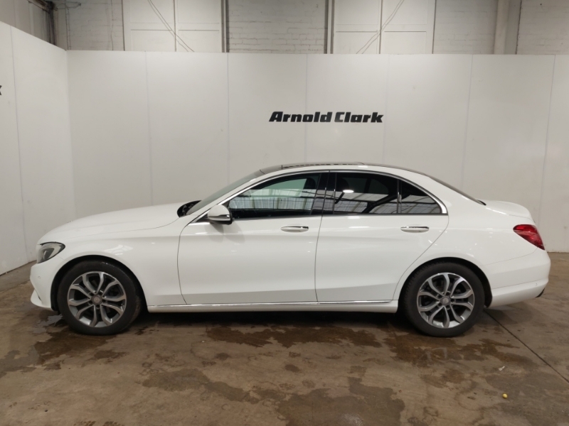 Mercedes-Benz C Class C220d Sport Premium White #4