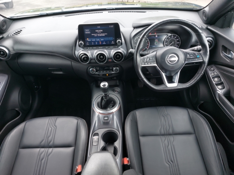 Nissan Juke 1.0 Dig-t 114 Tekna GJ23OMW Black #3
