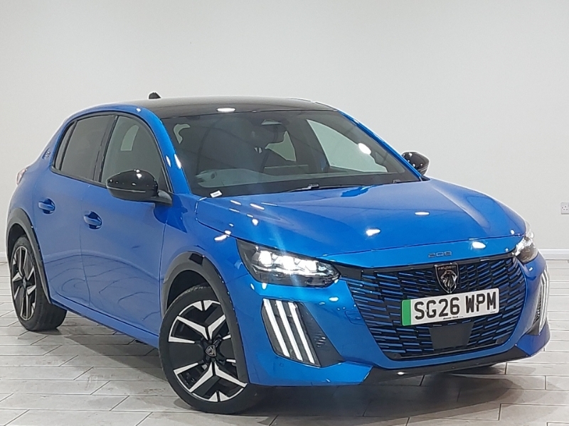Peugeot e-208 100Kw Gt 50Kwh Blue
