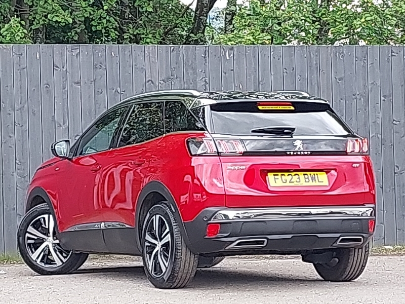 Peugeot 3008 1.5 Bluehdi Gt Eat8 FG23BWL Red #2