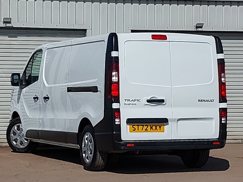 Renault Trafic Ll30 Blue Dci 130 Business Van ST72KXY White #2