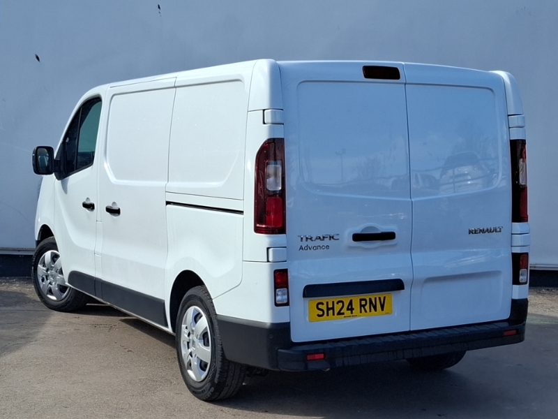 Renault Trafic Sl30 Blue Dci 130 Advance Van SH24RNV White #2