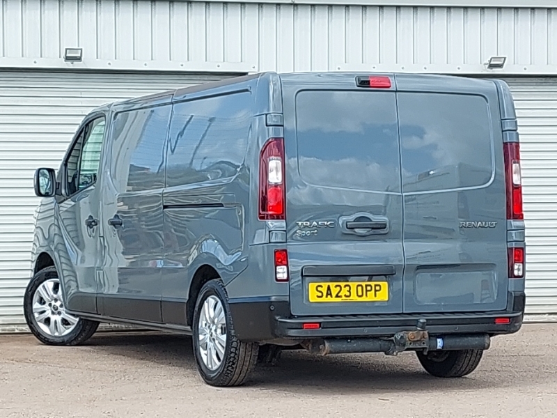 Renault Trafic Ll30 Blue Dci 130 Sport Van SA23OPP Grey #2