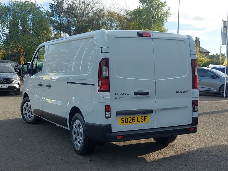 Renault Trafic Sl30 Blue Dci 130 Advance Safety Van SD26LSF White #2