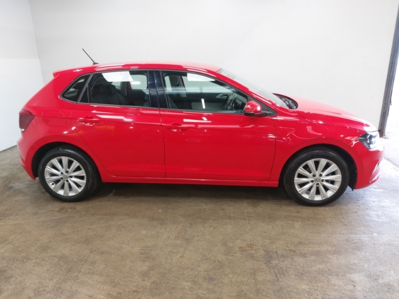 Volkswagen Polo 1.0 Tsi 95 Se SL69NKX Red #4