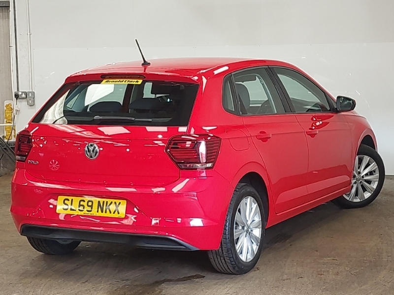 Volkswagen Polo 1.0 Tsi 95 Se SL69NKX Red #2