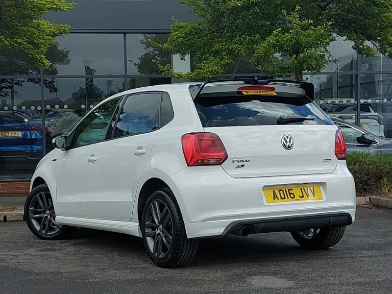 Volkswagen Polo 1.0 110 R-line AD16JVV White #2