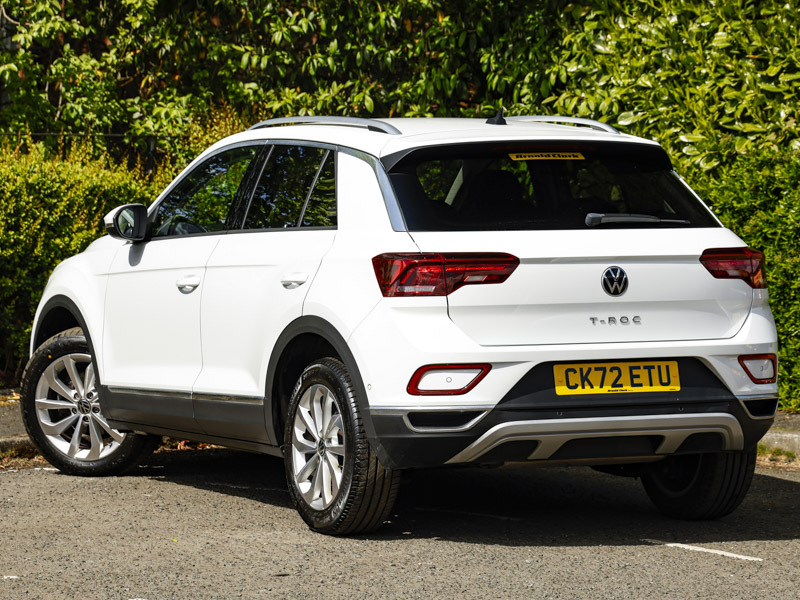 Volkswagen T-Roc 1.5 Tsi Style CK72ETU White #2