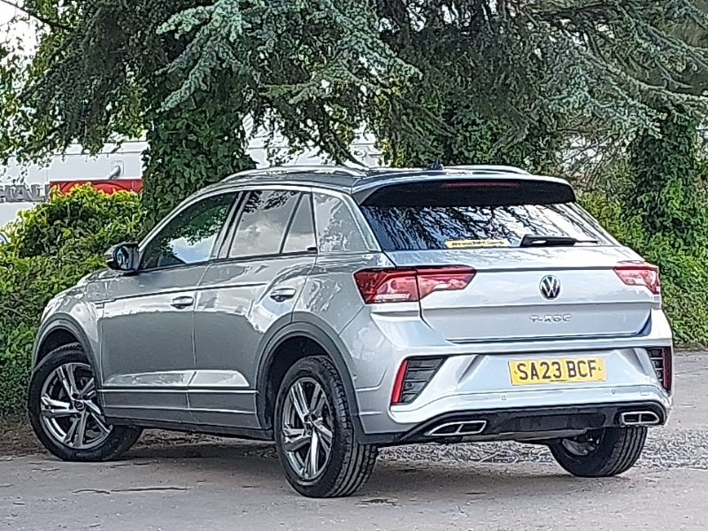 Volkswagen T-Roc 1.5 Tsi R-line SA23BCF Silver #2