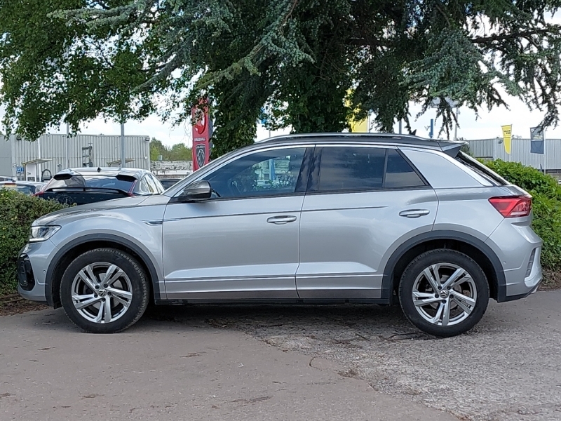 Volkswagen T-Roc 1.5 Tsi R-line SA23BCF Silver #4