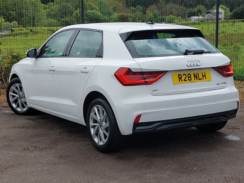 Audi A1 30 Tfsi Sport R28NLH White #2