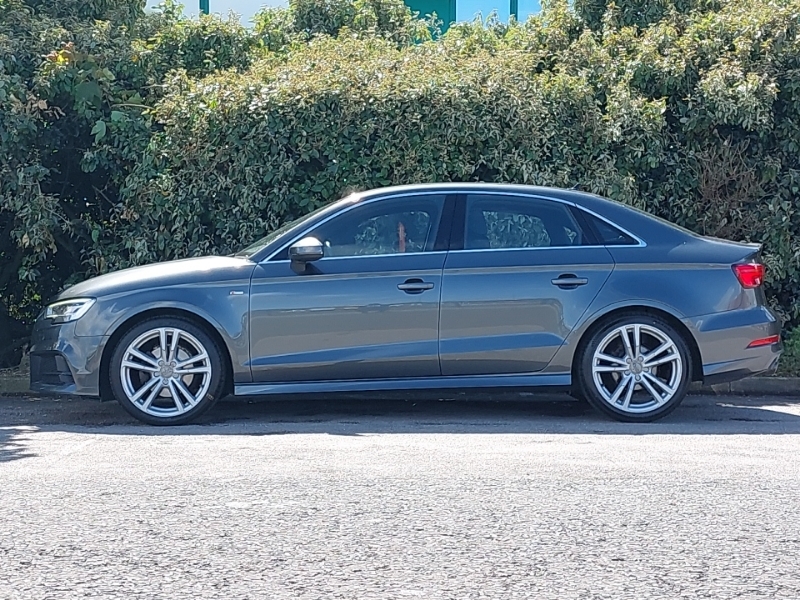 Audi A3 30 Tfsi S Line NC19YWJ Grey #4