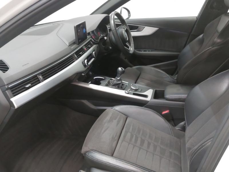 Audi A4 35 Tfsi S Line KU69ZWV White #5