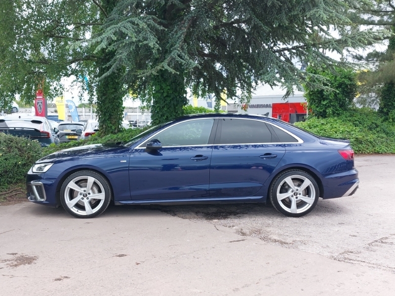 Audi A4 40 Tfsi 204 S Line S Tronic HG73ORJ Blue #4