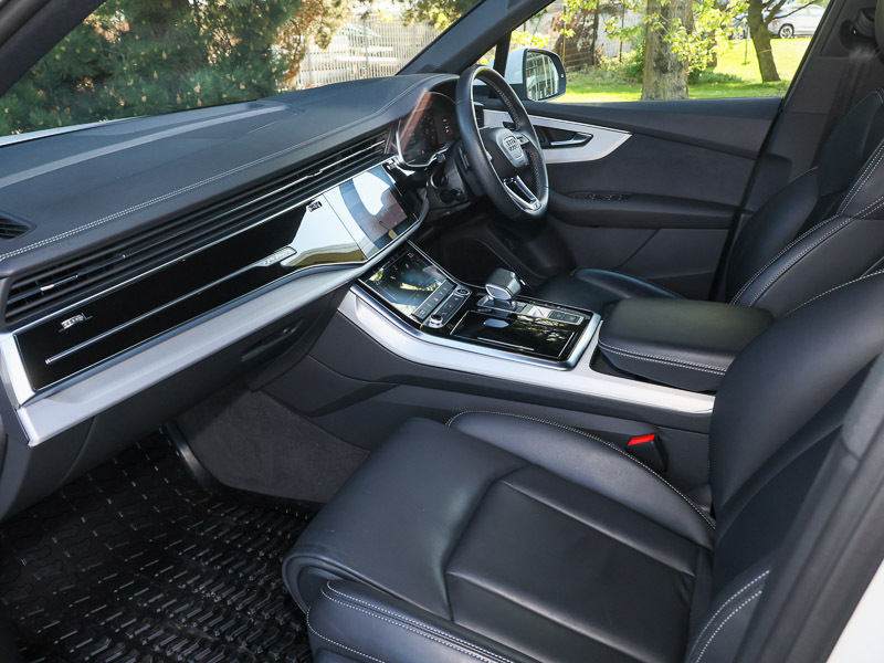 Audi Q7 55 Tfsi Quattro Black Edition Tiptronic White #5