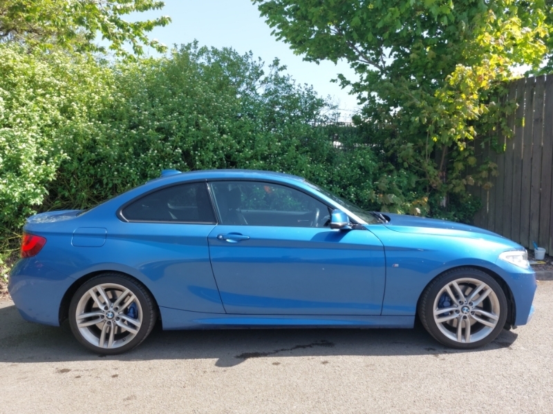 BMW 2 Series 220I M Sport Nav Step Blue #4
