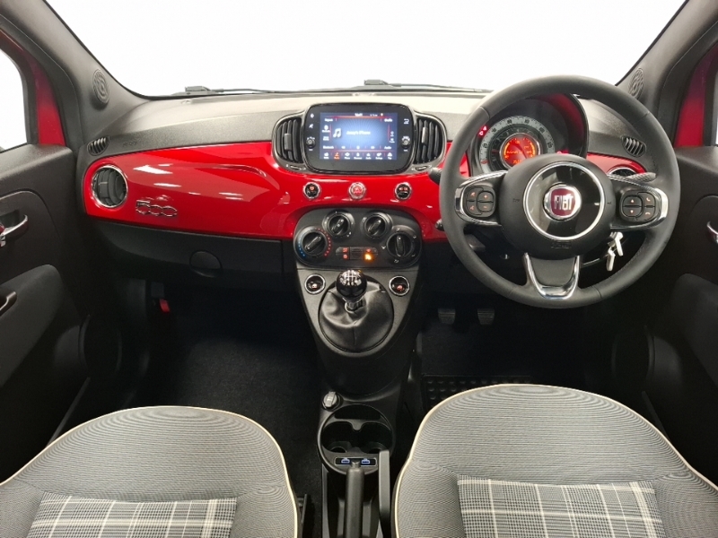 Fiat 500 1.0 Mild Hybrid Lounge YB70XYZ Red #3