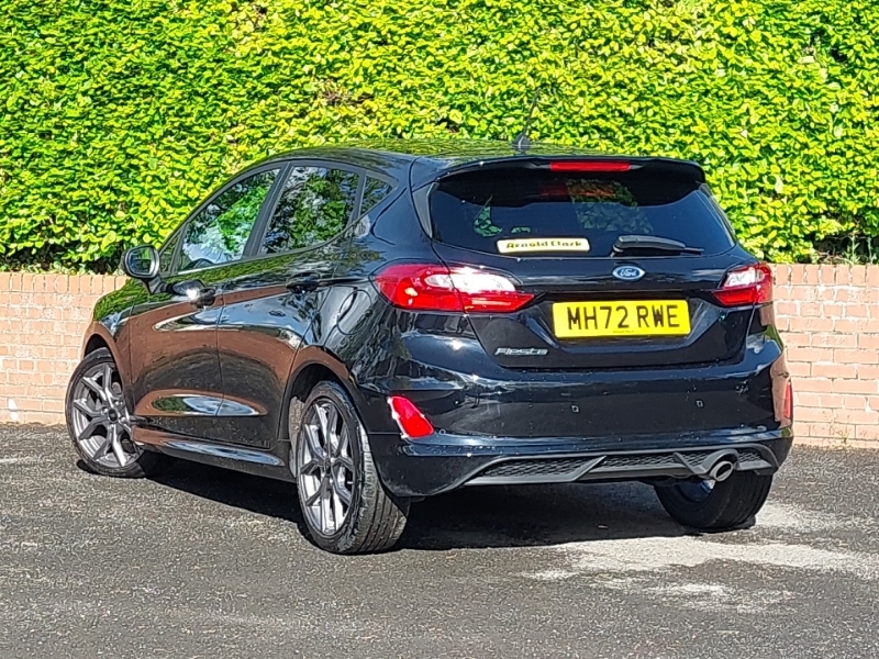 Ford Fiesta 1.0 Ecoboost St-line MH72RWE Black #2