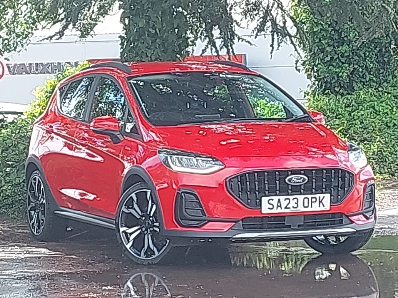 Ford Fiesta 1.0 Ecoboost Hybrid Mhev 125 Active X Red