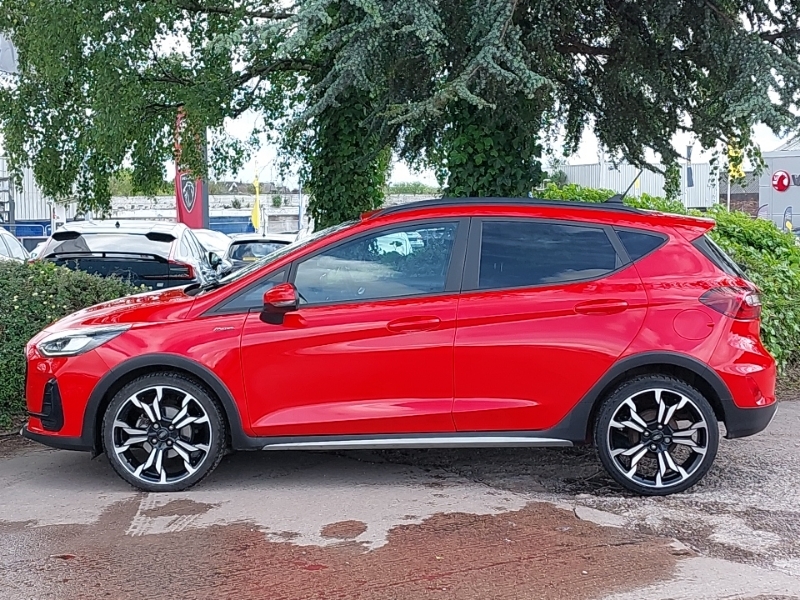 Ford Fiesta 1.0 Ecoboost Hybrid Mhev 125 Active X SA23OPK Red #4