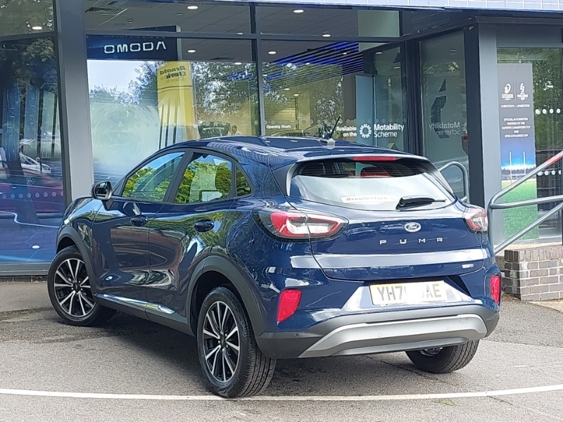 Ford Puma 1.0 Ecoboost Hybrid Mhev Titanium YH70UAE Blue #2