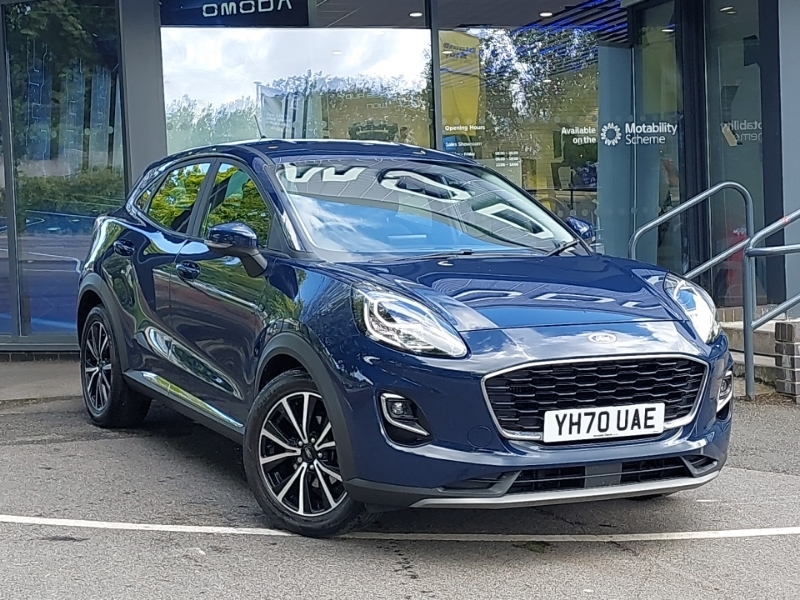Ford Puma 1.0 Ecoboost Hybrid Mhev Titanium Blue