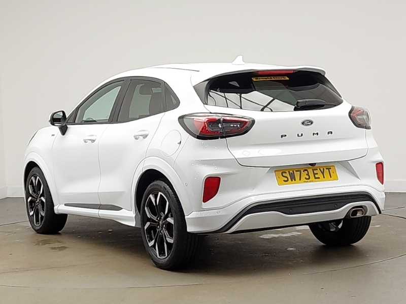 Ford Puma 1.0 Ecoboost Hybrid Mhev 155 St-line X SW73EYT White #2