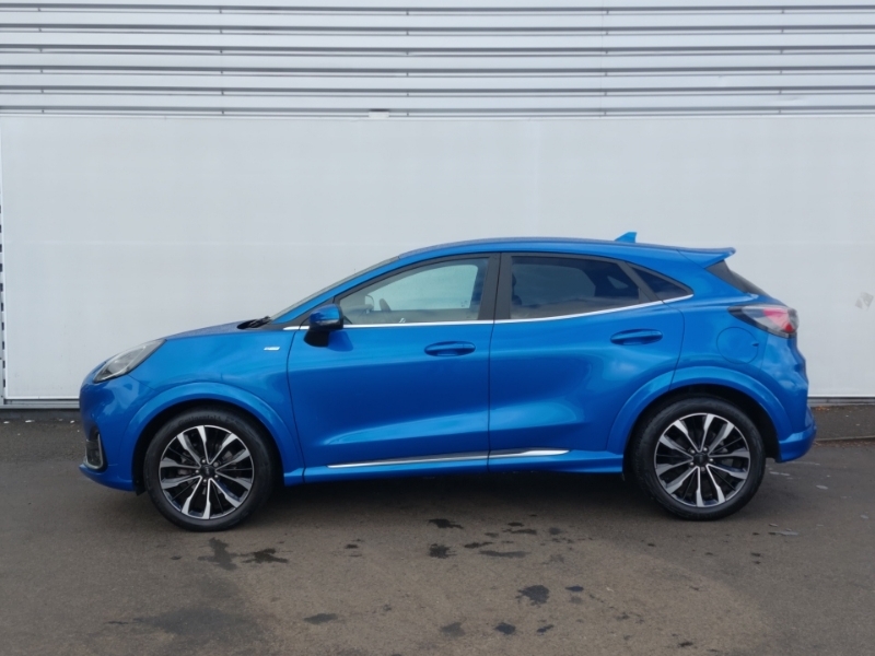 Ford Puma 1.0 Ecoboost Hybr Mhev 155 St-line Vignale Dct YC23XVP Blue #4