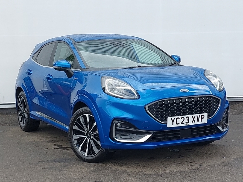 Ford Puma 1.0 Ecoboost Hybr Mhev 155 St-line Vignale Dct Blue
