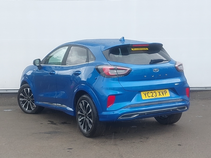 Ford Puma 1.0 Ecoboost Hybr Mhev 155 St-line Vignale Dct YC23XVP Blue #2