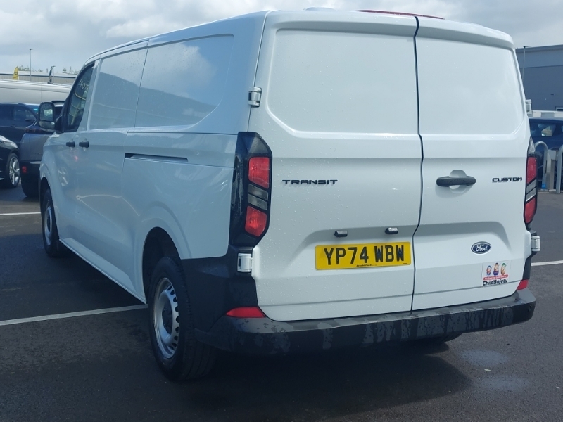 Ford Transit Custom 2.0 Ecoblue 136Ps H1 Van Leader YP74WBW White #2