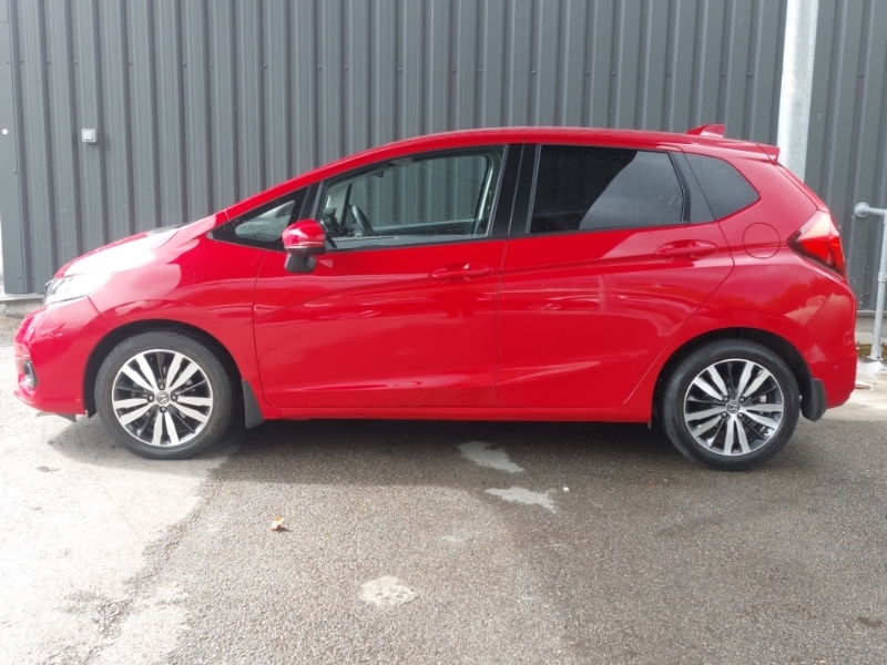 Honda Jazz 1.3 I-vtec Ex Cvt YA68GGE Red #4