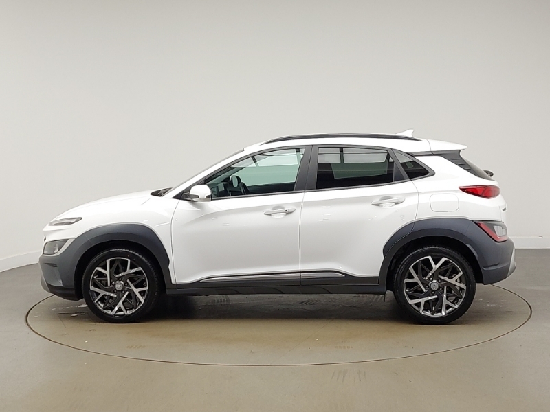 Hyundai Kona 1.6 Gdi Hybrid Premium Dct White #3