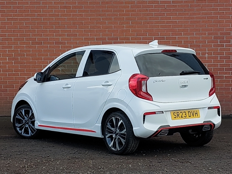 Kia Picanto 1.0 Gt-line 4 Seats SR23DVH White #2