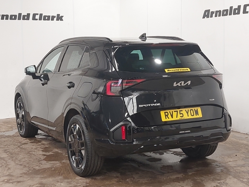 Kia Sportage 1.6T Gdi Hev Gt-line S RV75YOW Black #2
