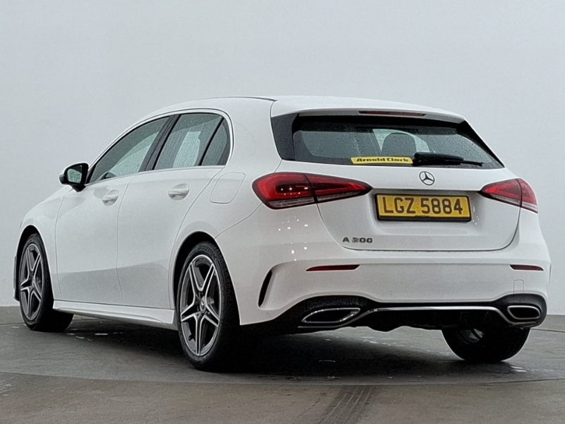 Mercedes-Benz A Class A200 Amg Line LGZ5884 White #2