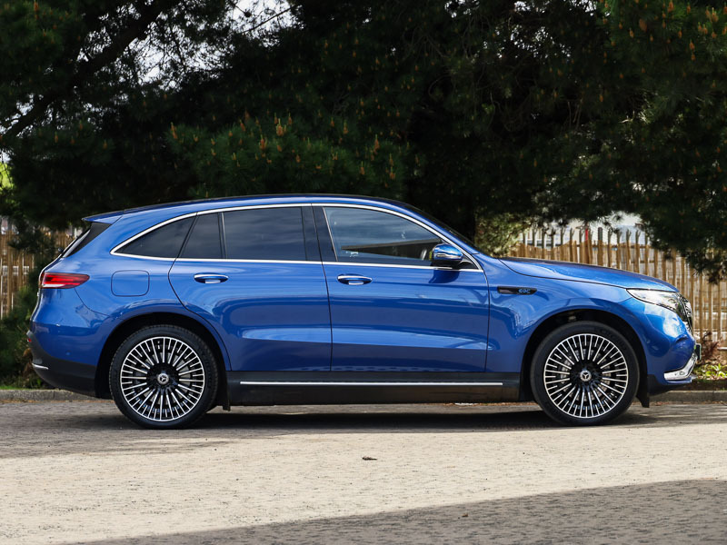 Mercedes-Benz EQC Eqc 400 300Kw Amg Line Premium 80Kwh KM73PGE Blue #4