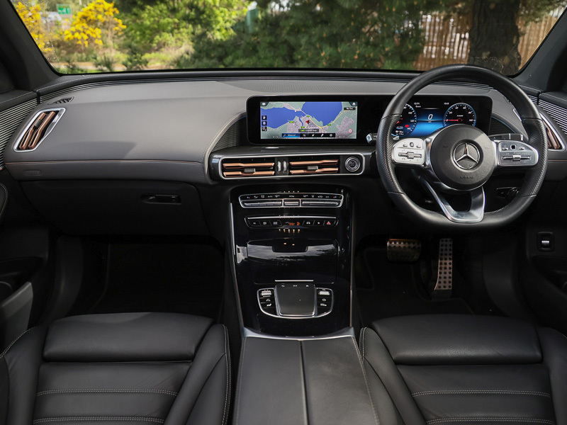 Mercedes-Benz EQC Eqc 400 300Kw Amg Line Premium 80Kwh KM73PGE Blue #3
