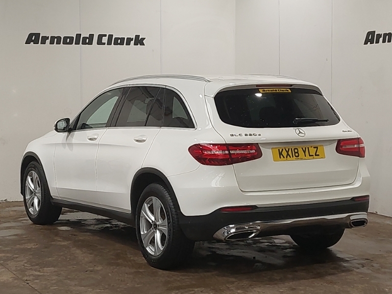 Mercedes-Benz GLC Class Glc 220D 4Matic Sport 9G-tronic KX18YLZ White #2