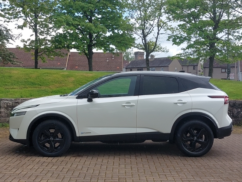 Nissan Qashqai 1.5 E-power Kuro Edition Tech Assist DS73LGJ White #4