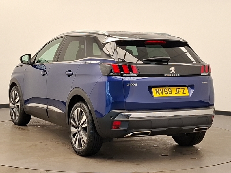 Peugeot 3008 1.2 Puretech Gt Line NV68JFZ Blue #2