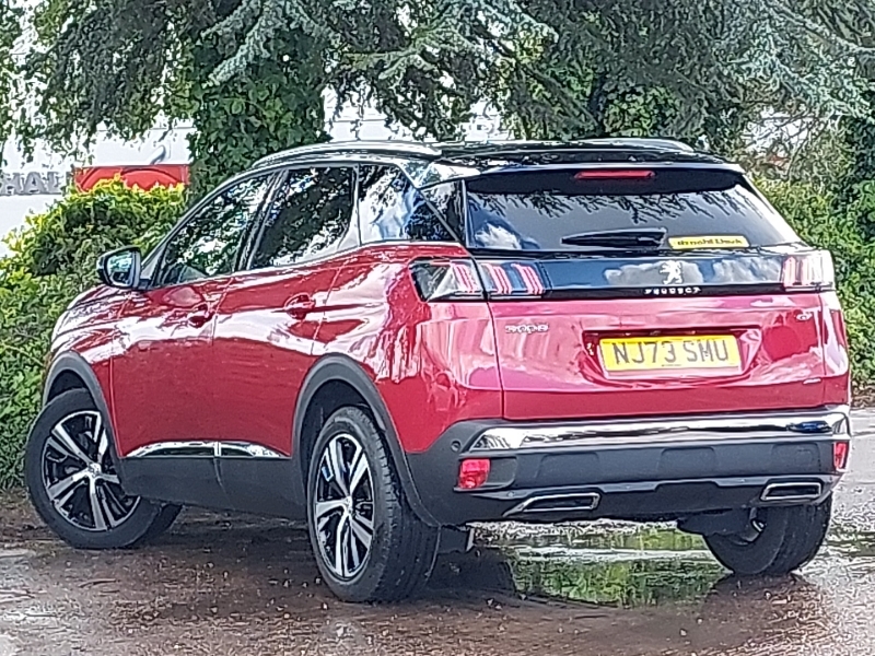 Peugeot 3008 1.5 Bluehdi Gt Eat8 NJ73SMU Red #2