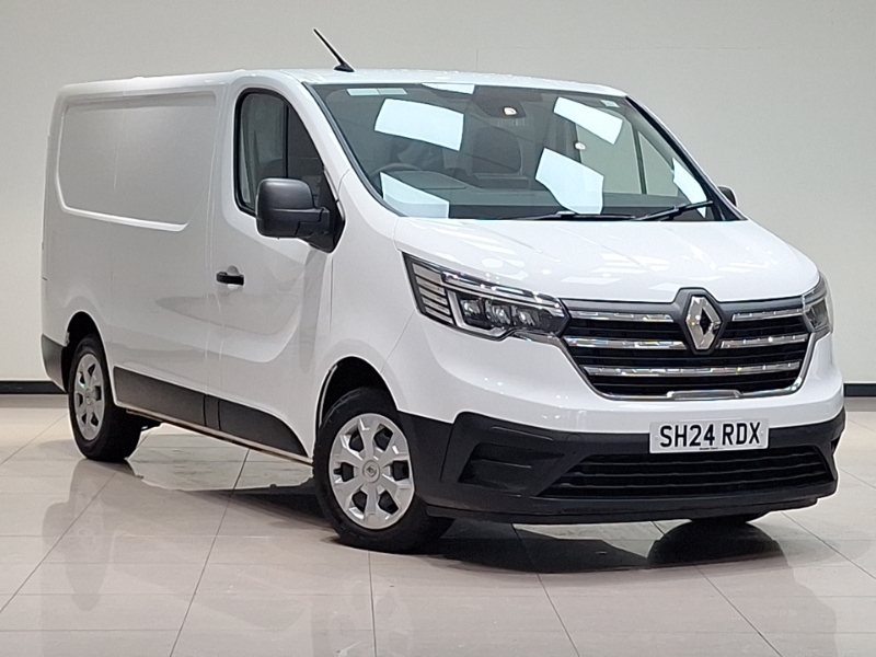 Renault Trafic Sl30 Blue Dci 130 Advance Van White