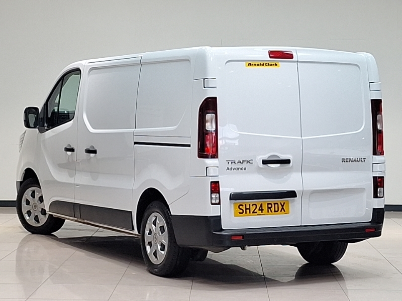 Renault Trafic Sl30 Blue Dci 130 Advance Van SH24RDX White #2