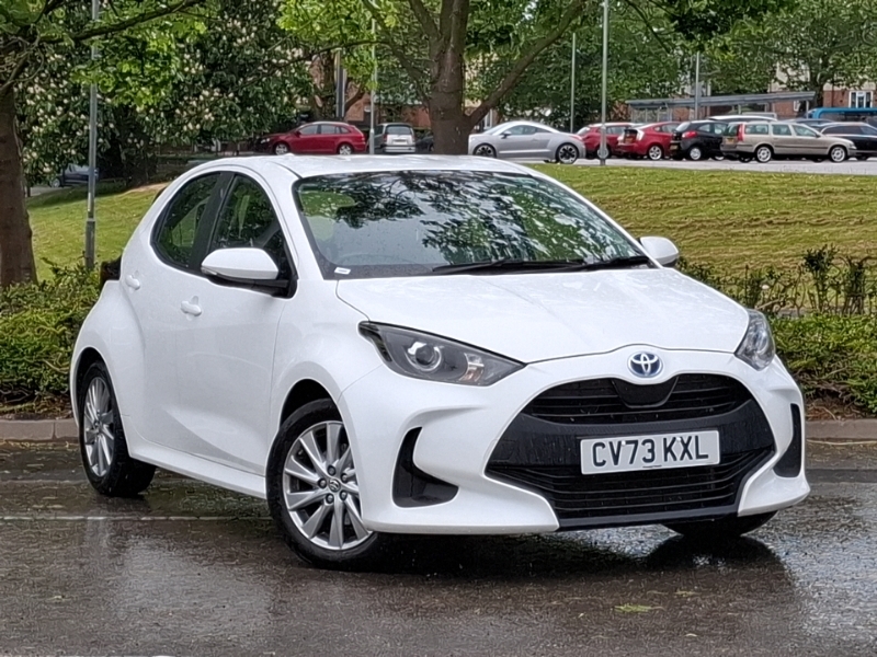 Toyota Yaris 1.5 Hybrid Icon Cvt CV73KXL White