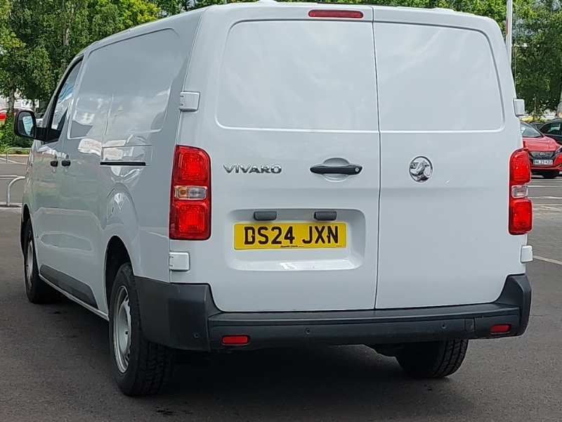 Vauxhall Vivaro 2.0 Turbo D 145 Prime H1 Van DS24JXN White #2