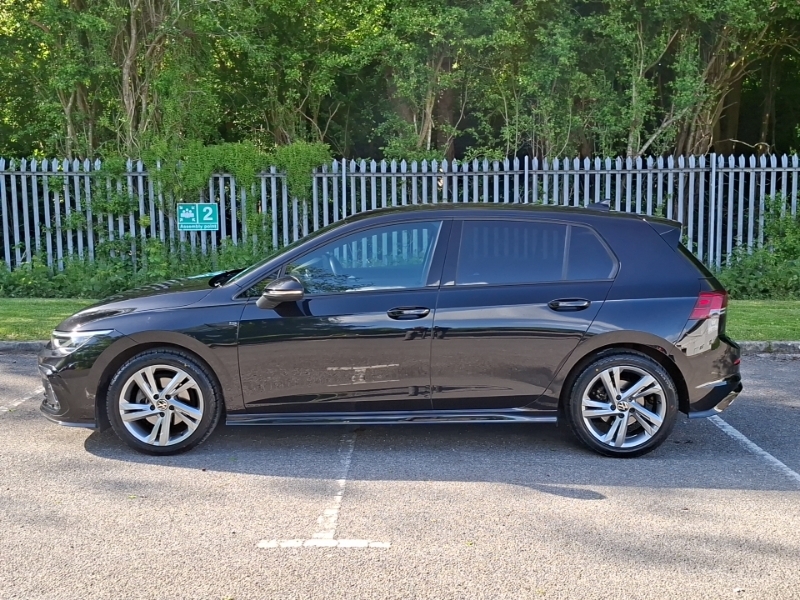 Volkswagen Golf 1.5 Tsi R-line BV23VSG Black #4